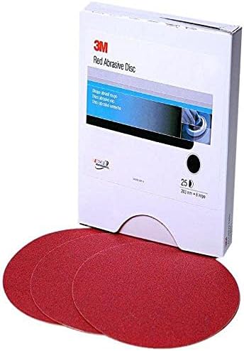 Абразивен диск 3M 01109 Stikit Red 6с шкурка P320 (опаковка от 6 броя)