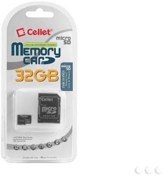 Карта Cellet 32GB Spice Mobile M-5161n Micro SDHC специално оформена за високоскоростен цифров запис без загуба! Включва стандартна SD адаптер.
