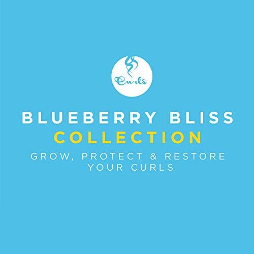 Възстановяващ балсам Curls Blueberry Bliss, 8 течни унции (опаковка от 2 броя)