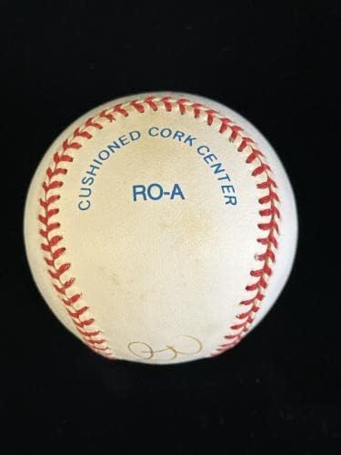 Боби Мърсър Ню Йорк Янкис е ПОДПИСАЛ Официален Бейзбол Ела Будига с голограммой - Бейзболни топки с Автографи