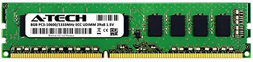 A-Tech 8 GB оперативна памет за Dell Vostro 3901 - DDR3 1333 Mhz PC3-10600 ECC, Без буфериране UDIMM 2Rx8 1,5 - Единствен сървър