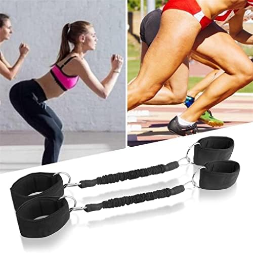 WSSBK Силови дъвка за краката и глезените Скоростни тренировки Бягане по Таекуондо кънки Фитнес упражнения (Цвят: B размер: One Size)