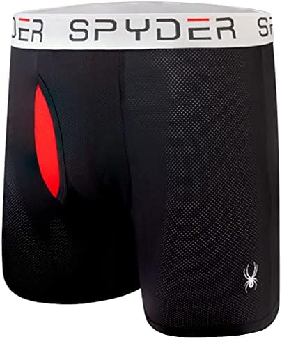 Мъжки Слипове-Боксерки Spyder Performance Мрежи, Спортно Бельо, 3 опаковки /Fly Front