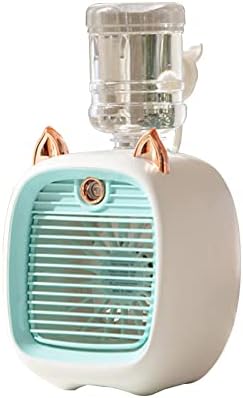 Безжизнен Климатик, Вентилатор за водна климатик, Мини Вентилатор USB Fan, Тенис на Охладител Овлажняване Турбо