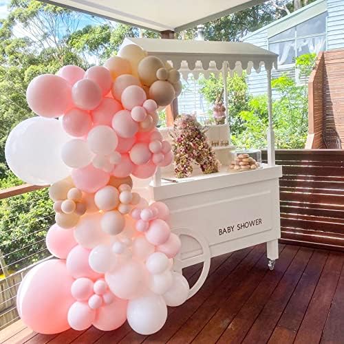 Сини и Розови балони с Различни Размери 5 10 12 18 Цолови Балони за Украса на Парти по случай рождения Ден