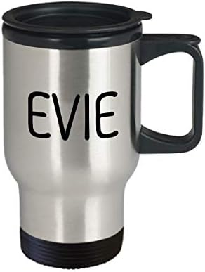 Уникален подарък За Ева, 14 грама, Изолирано Пътна Чаша, Вдъхновяващи Чаша За Сарказъм - Името на лицето