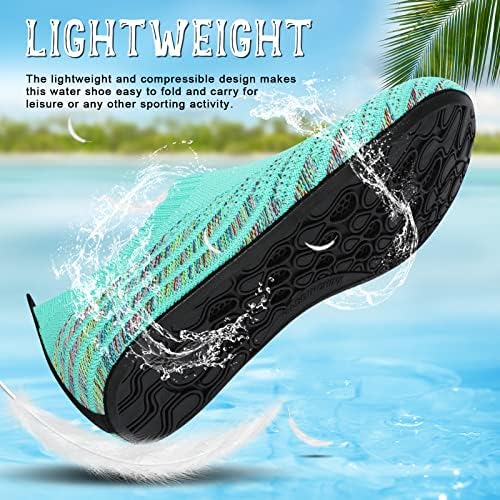 ANLUKE Дамски Мъжки Водна Обувки на Бос бързо съхнещи Водни Чорапи за Плаж, Гмуркане, Сърф, Водни Спортове