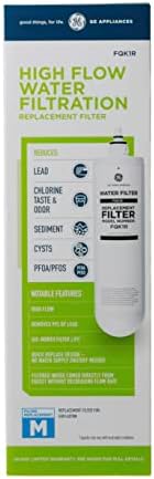 Едностъпални филтър GE за замяна под мивката | е Подходящ за системи на GE GXK140TNN и GXULQK | Намалява съдържанието на олово, хлор и други примеси, за подобряване на качеството на водата | Лесна инсталация | Дизайн