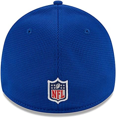Мъжка шапка Royal Buffalo Bills на Нова Ера 2021 NFL Sideline Home с исторически логото на 39THIRTY Flex Шапка