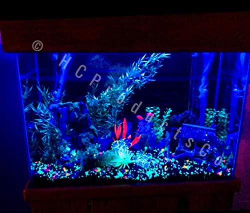 Led светлини за аквариум с дистанционно управление HCProductsCo с 20 цветове и варианти на движение (22-инчов линейна лента)