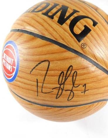 Баскетболни Бутала с автограф Реджи Джексън #1 Spalding В Пълен Размер От Дървесни Влакна - Баскетболни Топки С Автографи
