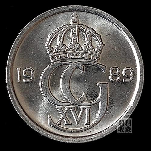 Монета на Повикване Литва 1 18,7 мм Европейските Чуждестранни Монети на Националната Колекция Висулка Колие Колекция от Монети