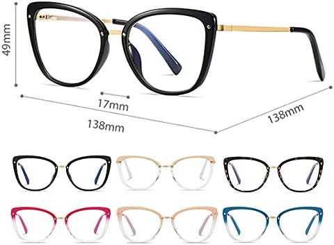 Очила за четене RESVIO Cat Eye, за Жени и за Мъже са Ръчно изработени с Пружинным тръба на шарнирна връзка, Черни