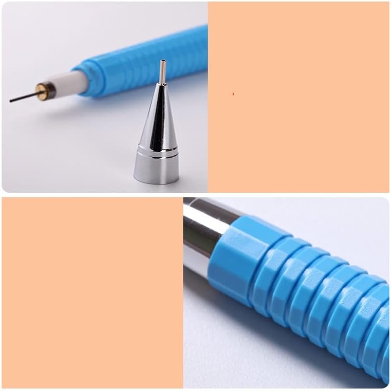 Автоматичен молив WXBDD 0,3, писалка за рисуване на детайли от ръцете си, за студенти-изкуствоведи 2b, занимаващи се с рисуването на миниатюри (Цвят: D, размер: 0,9 mm)