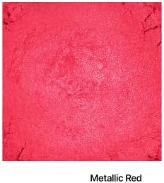 Пигментоза на прах Hemway Epoxy Боядисват с пищен, Ултра-Блясък, Метални Пигменти за епоксидни, полимерни, Полиуретанови бои, бижута и Плотове - Нежна Розово - 100 г / 3,5 грама