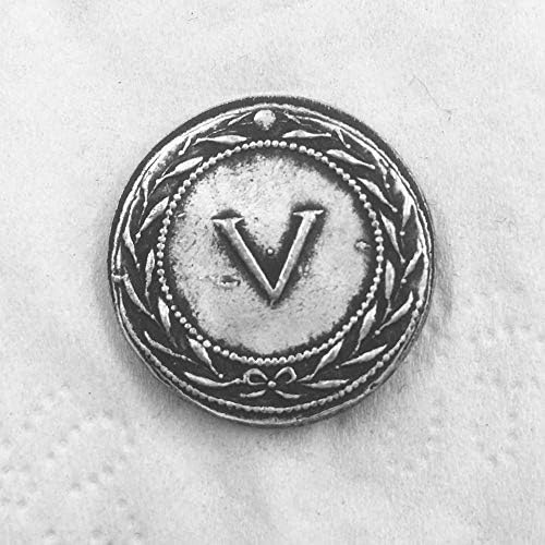 Щампована Гръцка Монета V Сребърна Монета на Паметника Колекция от монети Възпоменателна Монета от колекция монети