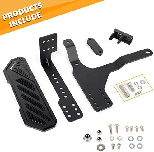 Maiker Мъртва Педала на Лявата Странична Поставка за краката Kick Panel е Съвместима С Jeep Wrangler JK JKU 2007-2018 години на Издаване