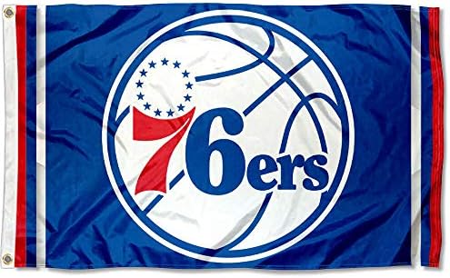 Флаг и знамето с Логото на НБА Philadelphia 76ers