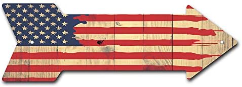 MightySkins Пилинг и Приклеивание Арт Подвижна Американски Флаг Боядисана Стикер Декор 24 за Принос Стикер Винилови Стикери За Стена