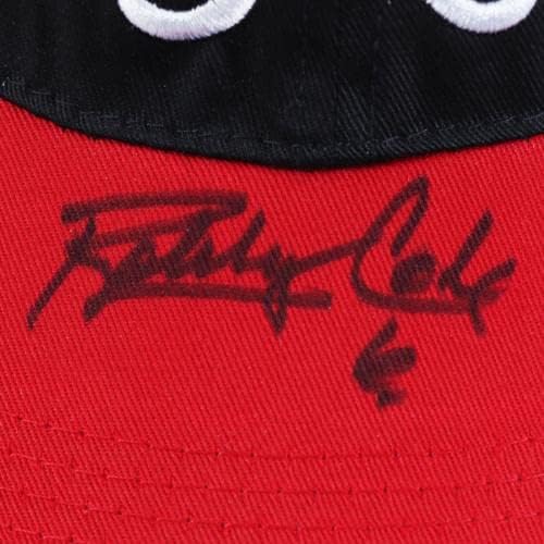 Шапка с автограф на Боби Кокс Braves – COA JSA - Шапки с автограф