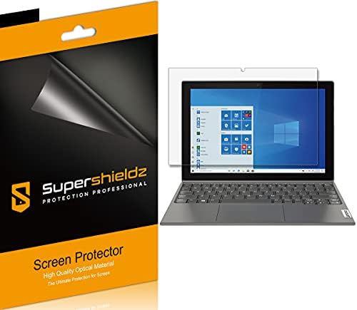 (3 опаковки) Защитно фолио Supershieldz, предназначена за Lenovo IdeaPad Duet 3i (10,3 инча), защитен филм с висока разделителна способност (PET)
