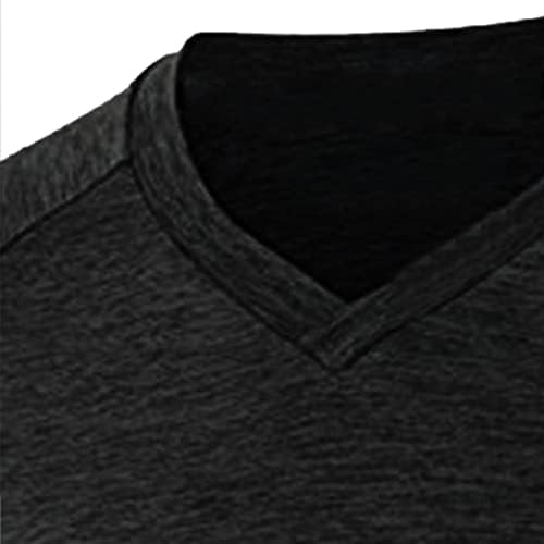 Xiloccer Мъжки Тениски Стилни Ризи за Мъже Есен Зима Готина Мъжки Hoody с кръгло деколте Тениски Мъжки t-shirt Хенли