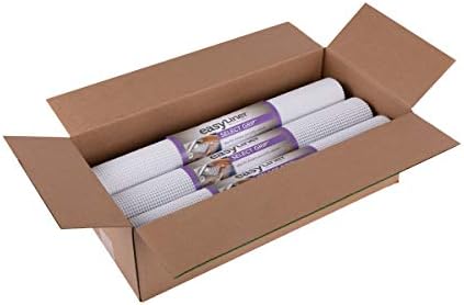 Съдове за опаковки за рафтове Duck Select Grip Easy liner четки ширина 20 см, 6 Ролки, дължината на всеки 6 инча, бял