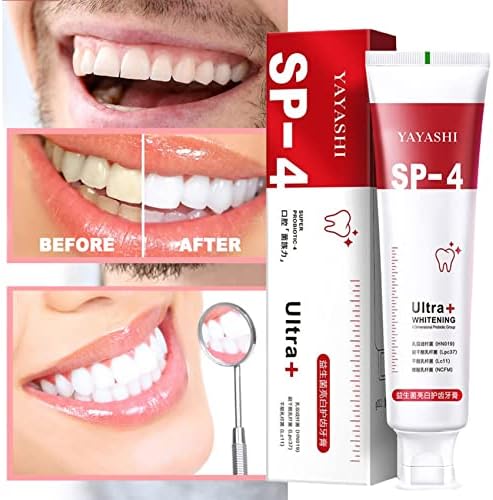 Паста за зъби Yayashi Sp-4, паста за зъби Sp-4, Пробиотическая паста за зъби Yiliku Sp-4, Осветляющая паста за зъби Sp-4, паста за зъби Fresh Breath (2 елемента-B)